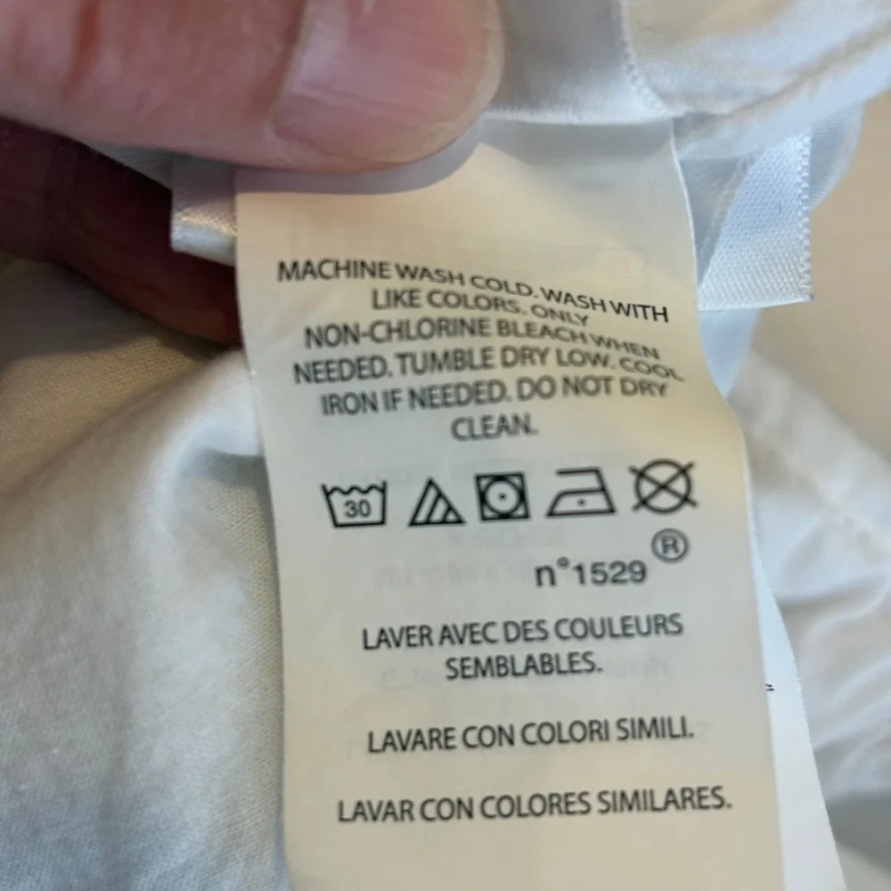 Polo Ralph Lauren Girls White Cotton Gauze Flutter Sleeve Dress Size 8 Beachy